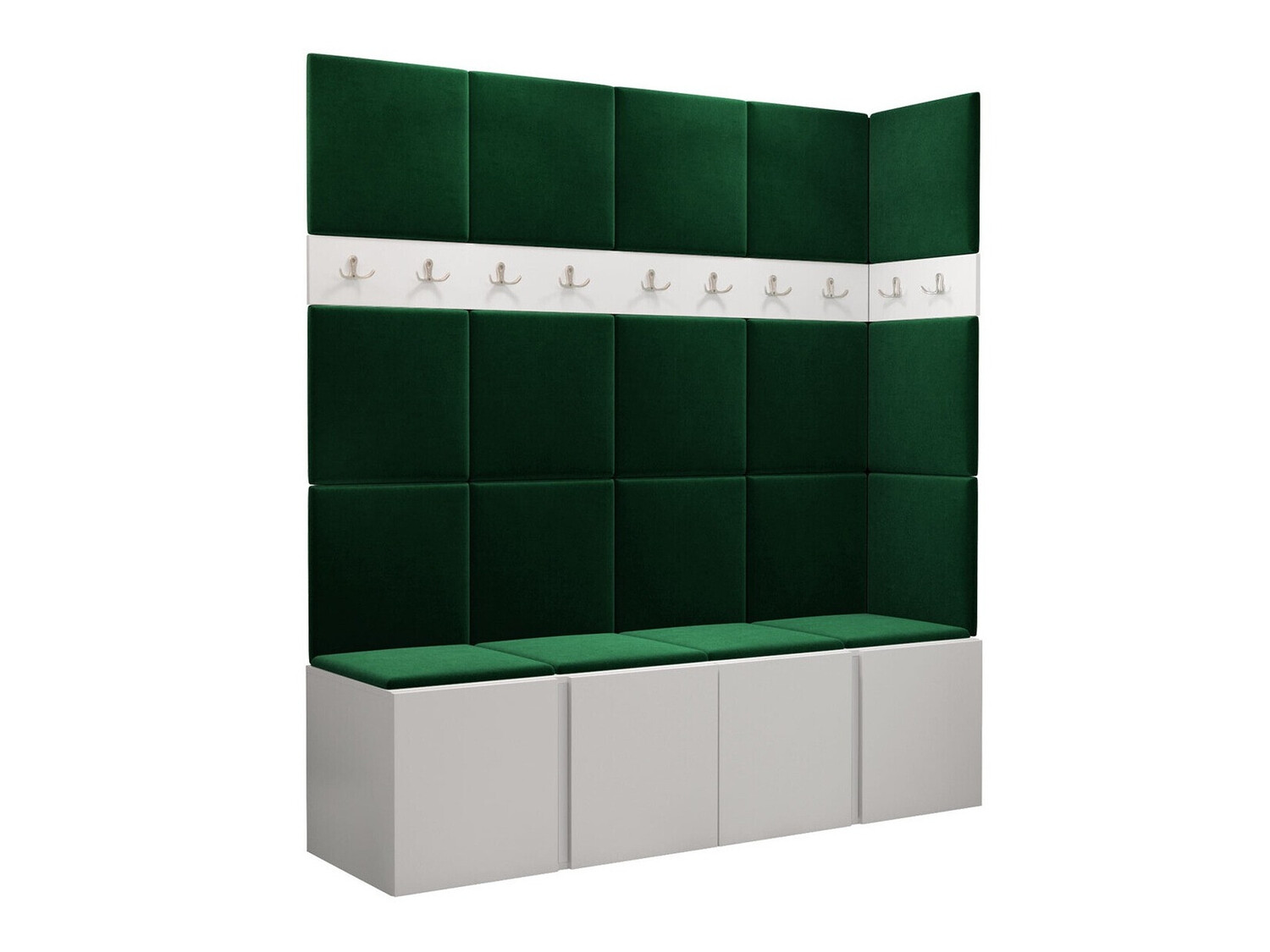 Комплект за антре Pinis II (Бял)