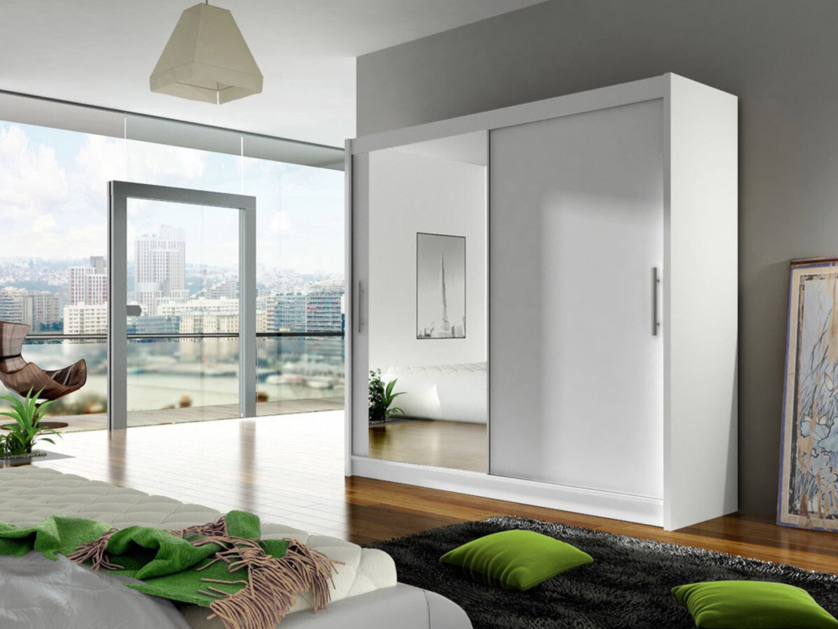 Гардероб Closico 107 (Бял)