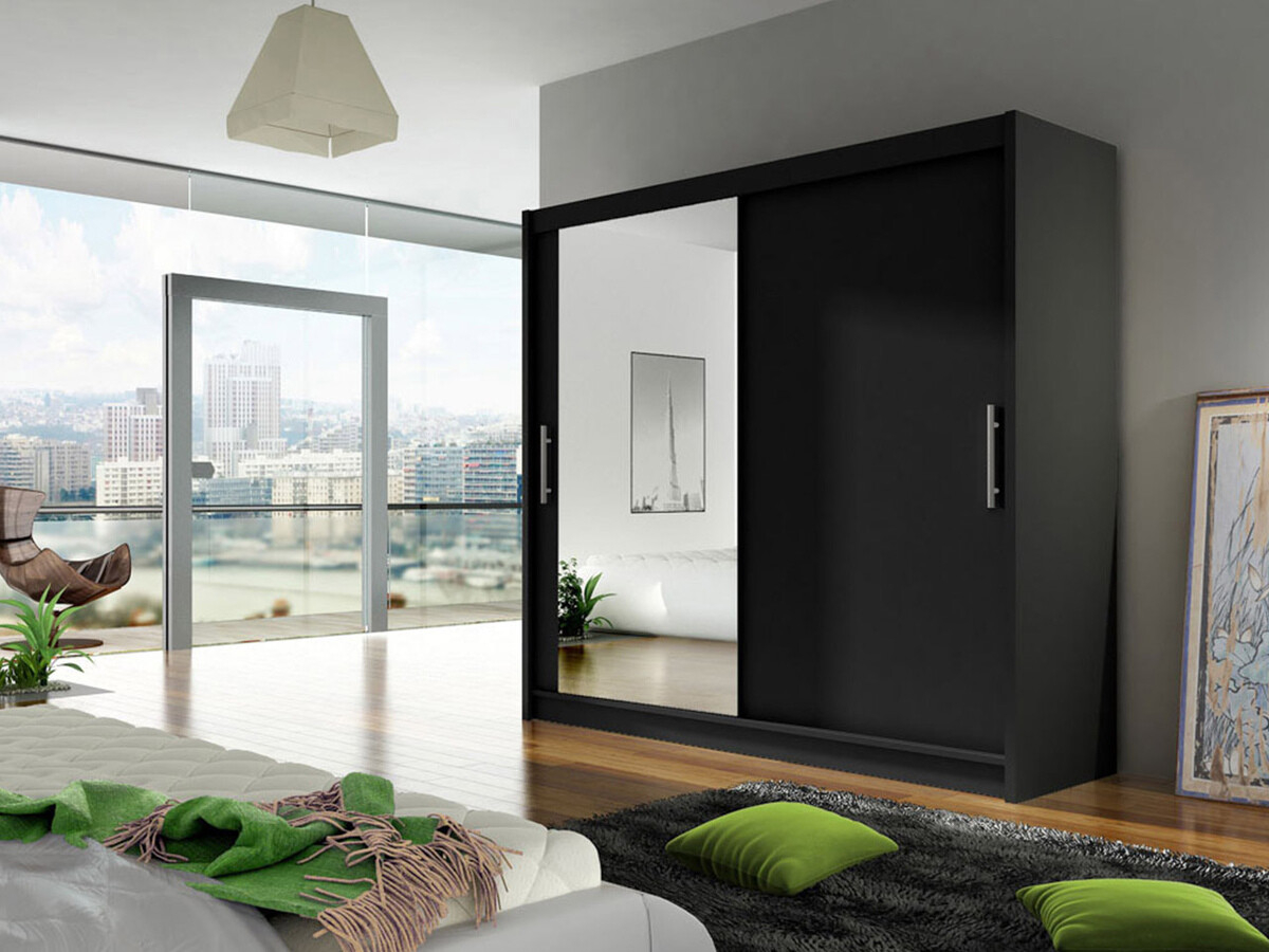 Гардероб Closico 107 (Черен)