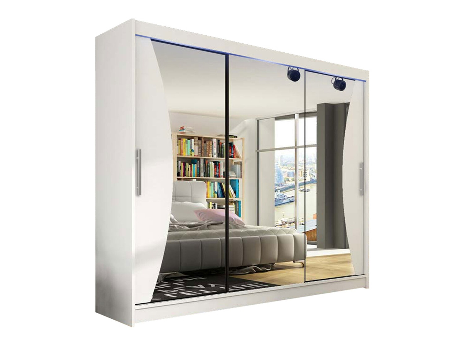 Гардероб Closico Ordo IV (Бял)