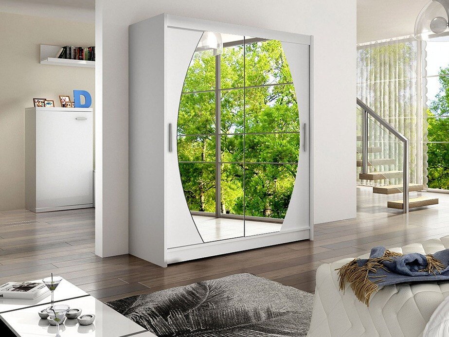 Гардероб Closico 121 (Бял)