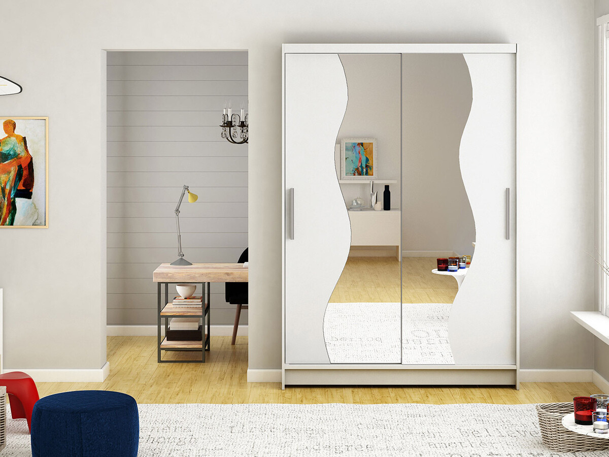 Гардероб Closico 139 (Бял)