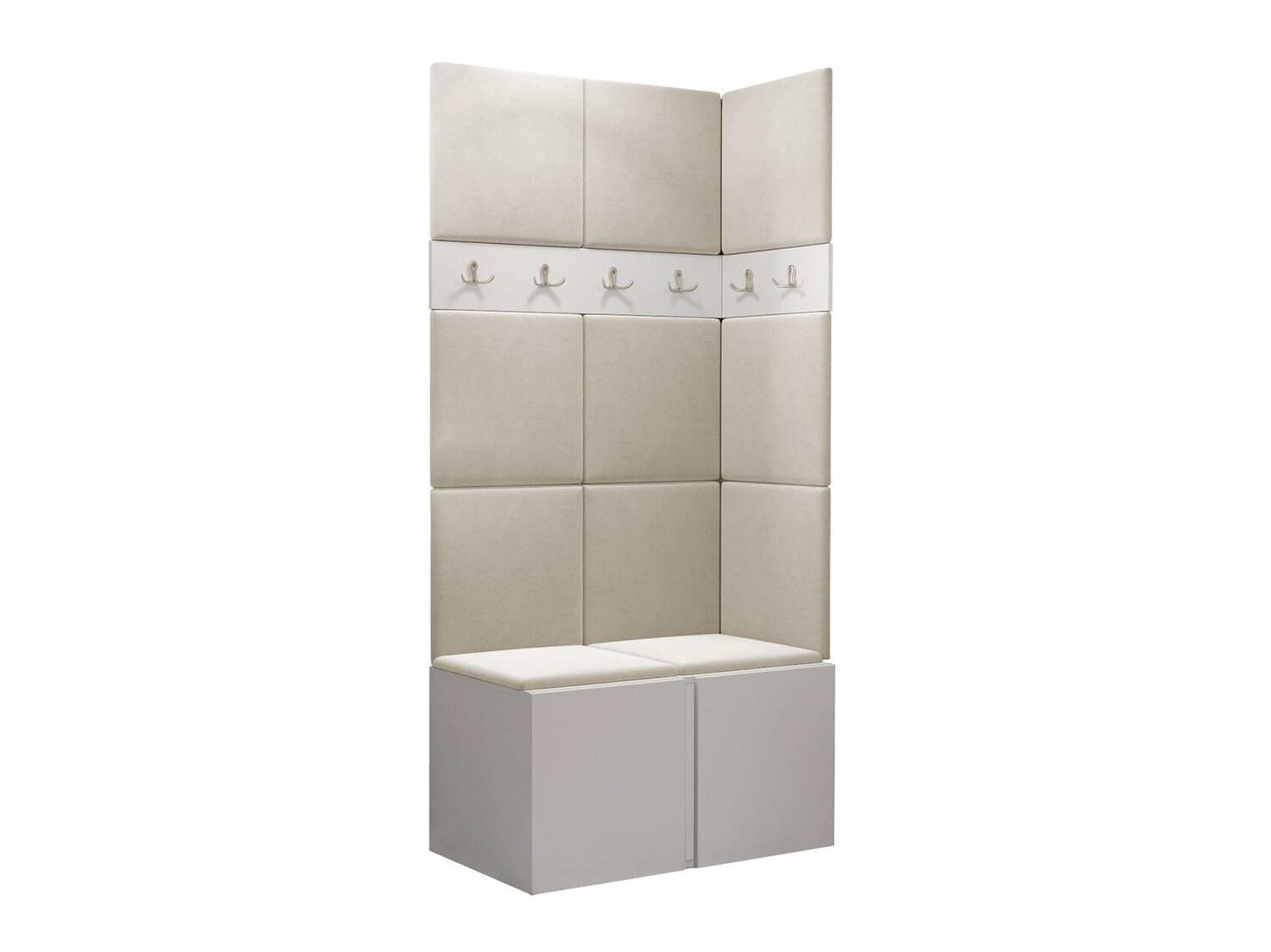 Комплект за антре Pinis I (Бял)