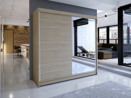 Гардероб Closico 137 (Сонома дъб)