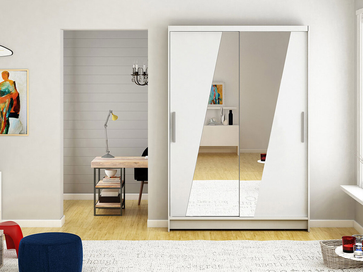 Гардероб Closico Pacron VIII (Бял)