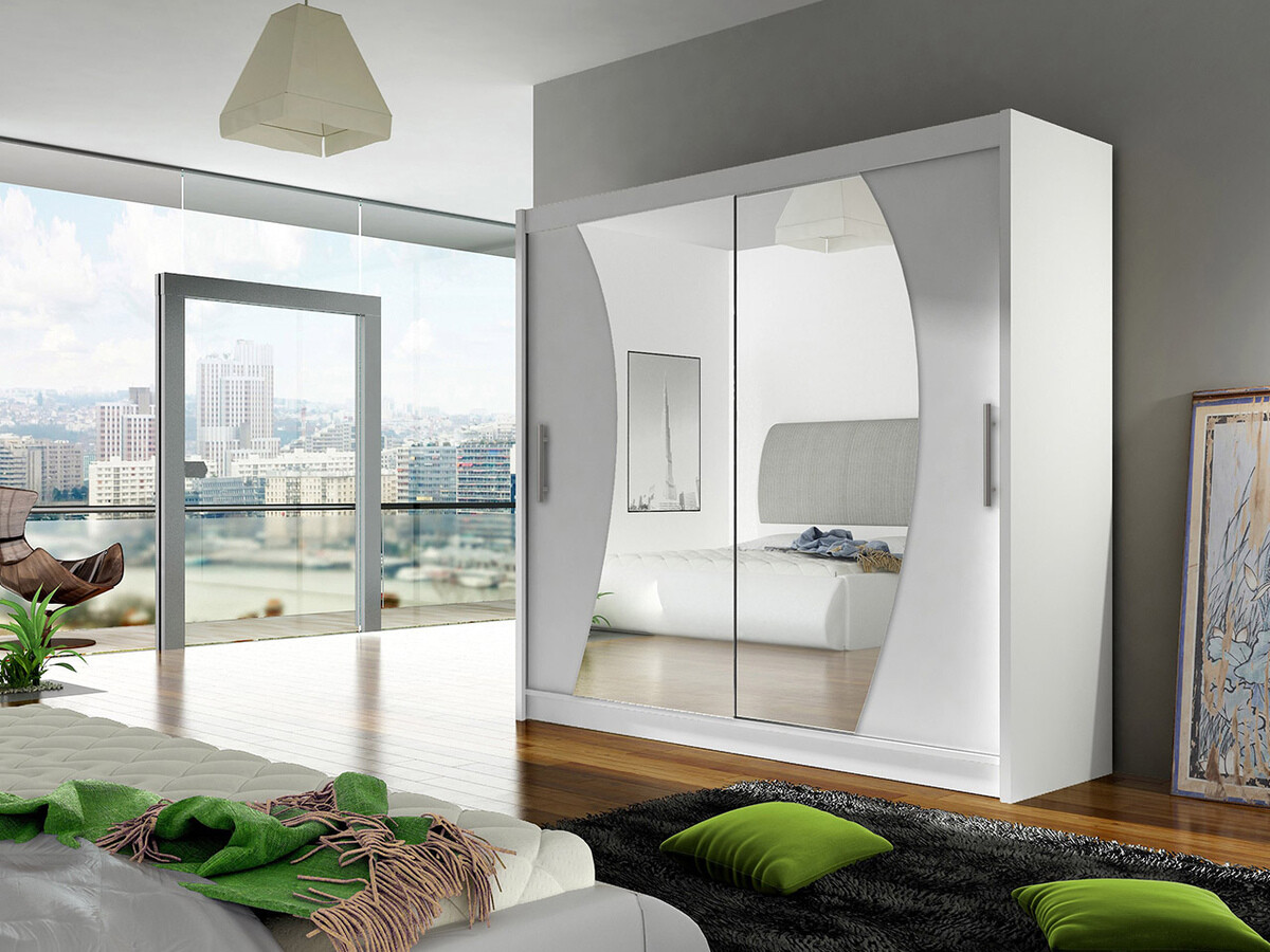 Гардероб Closico Pallor IX (Бял)