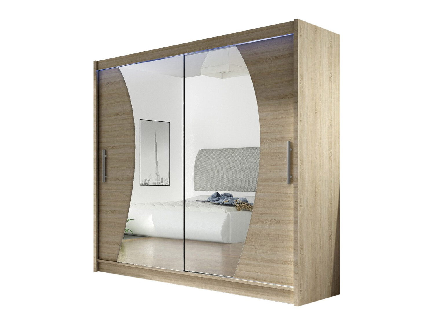 Гардероб Closico Pallor IX (Сонома дъб)