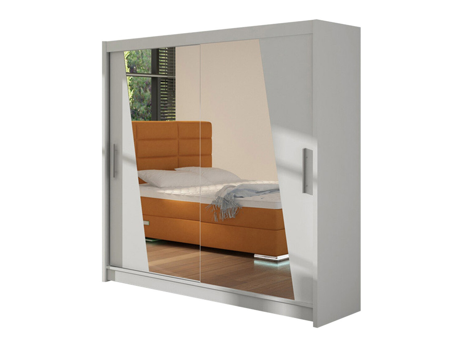 Гардероб Closico Pallor XIV (Бял)