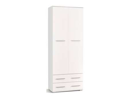 Етажерка Cirveso 107 (Бял + Бял гланц)