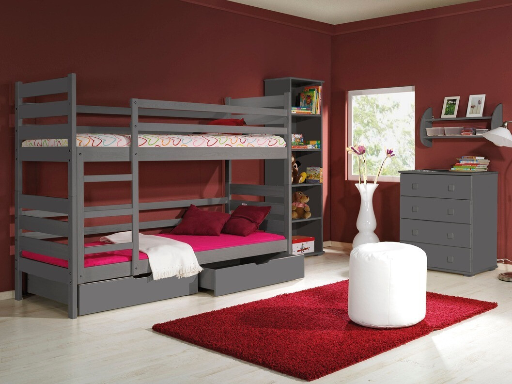 Двуетажно легло Ogden 100 (Антрацит)