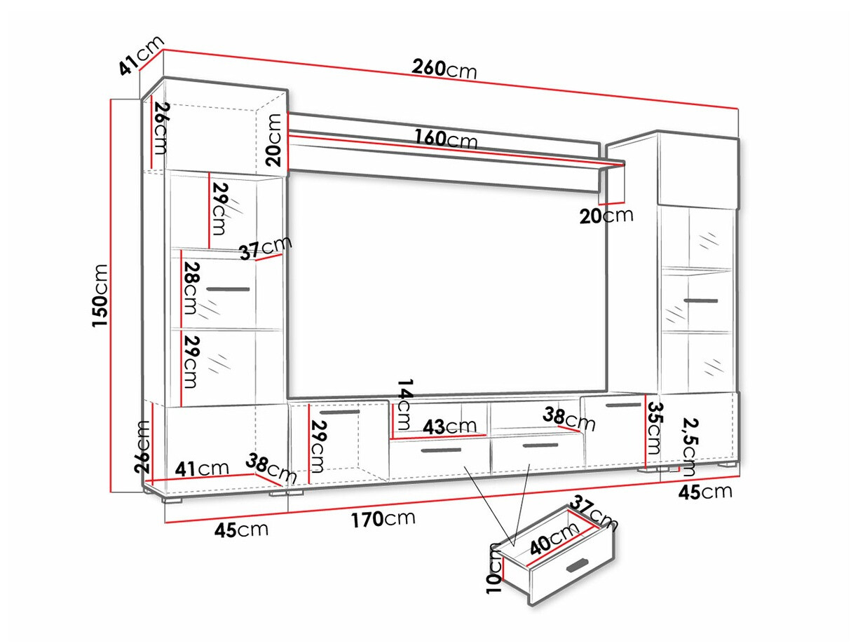 Комплект за хол Agnas