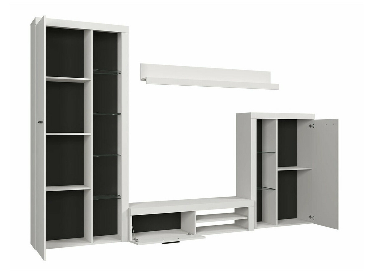 Комплект за хол Univio (Бял)