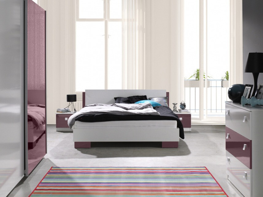 Легло Murrieta 110 (Бял + Блясък Пурпурен)