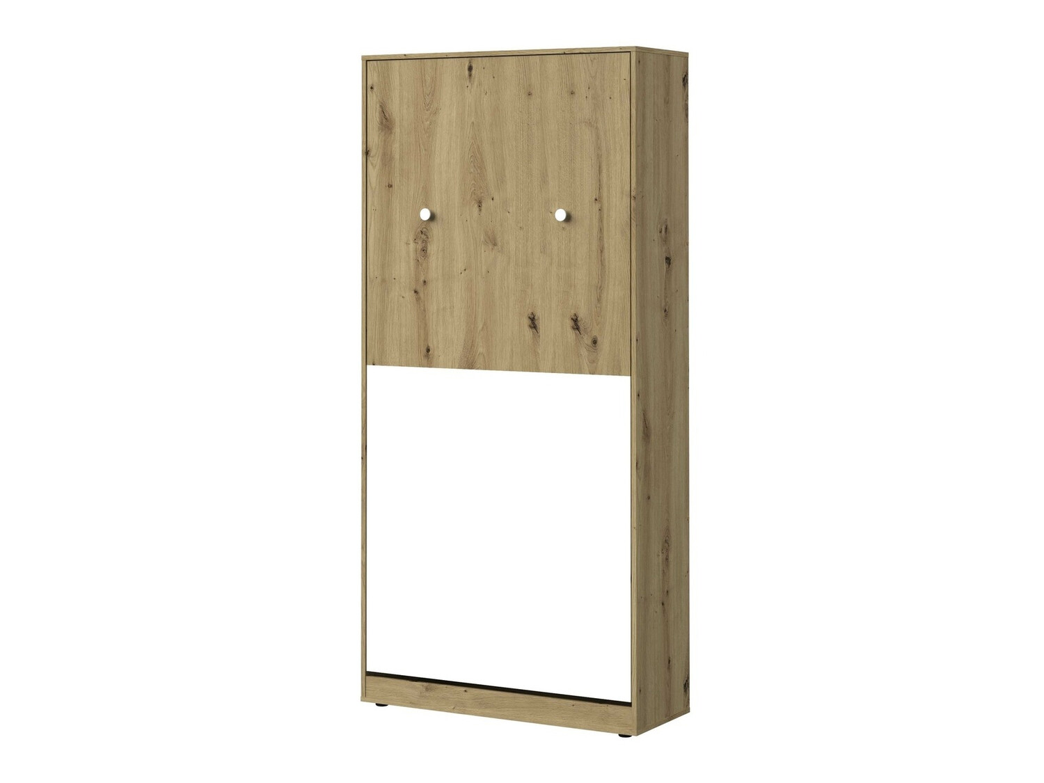 Падащо легло Mirelbu 113 (Artisan дъб + Бял)