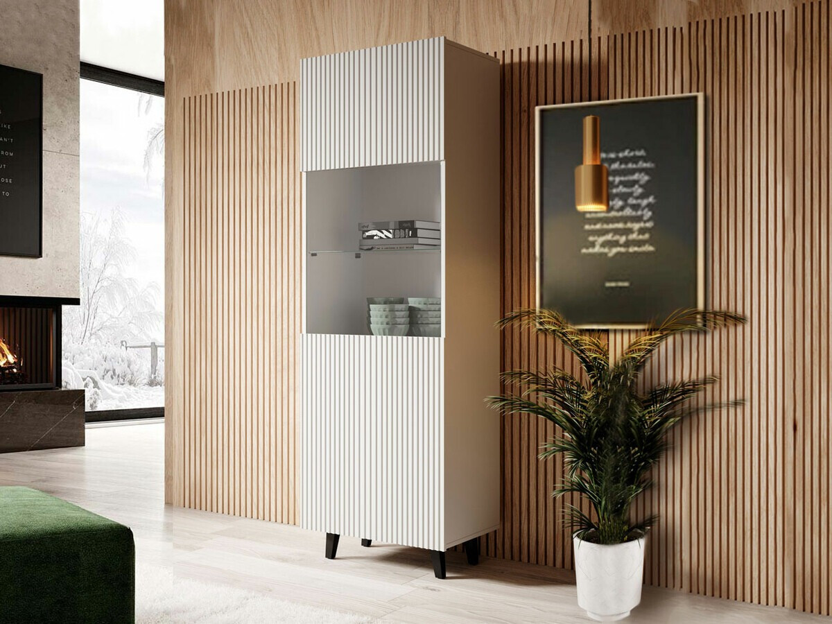 Етажерка Dicto (Бял + Черен)