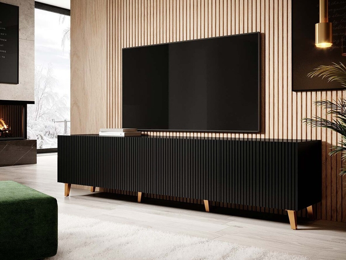 ТВ шкаф Dicto I (Черен)