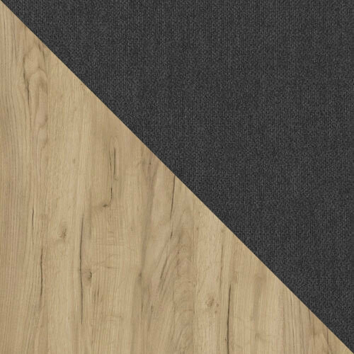 Континентално легло ComfiDream Miraena (Златен дъб + Soro 97)