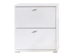 Шкаф за обувки Fenmora 101 (Бял)