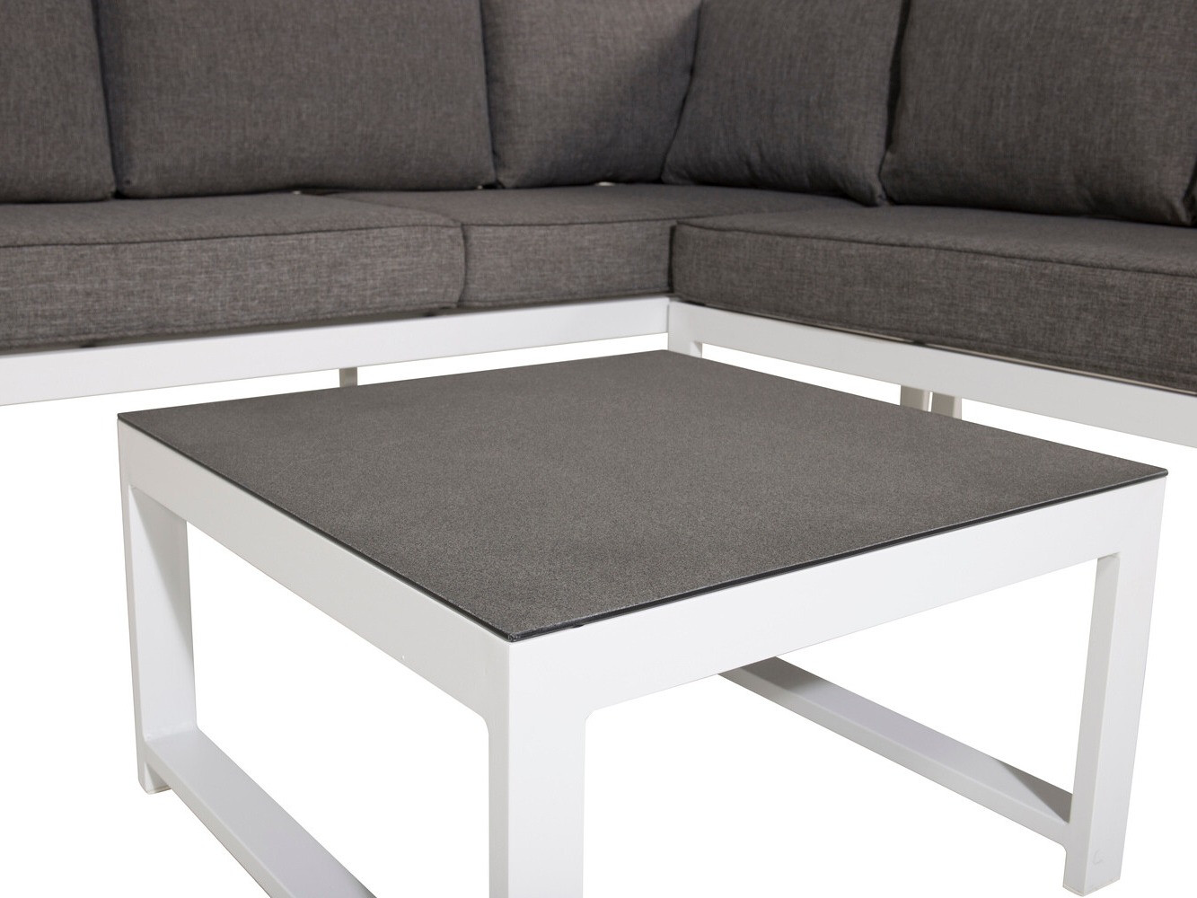 Градински комплект Dallas 773 (Бял + Сив)