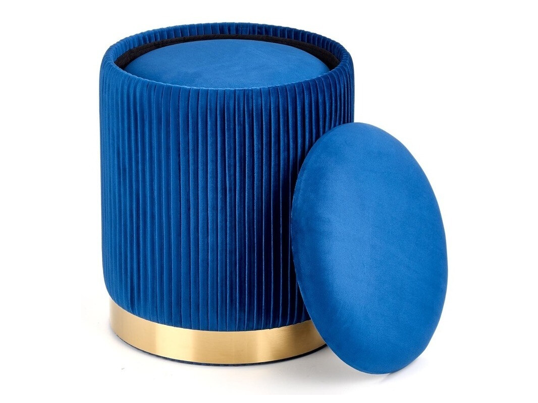 Комплект табуретки Houston 1153 (Тъмно синьо)