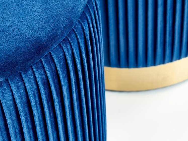 Комплект табуретки Houston 1153 (Тъмно синьо)