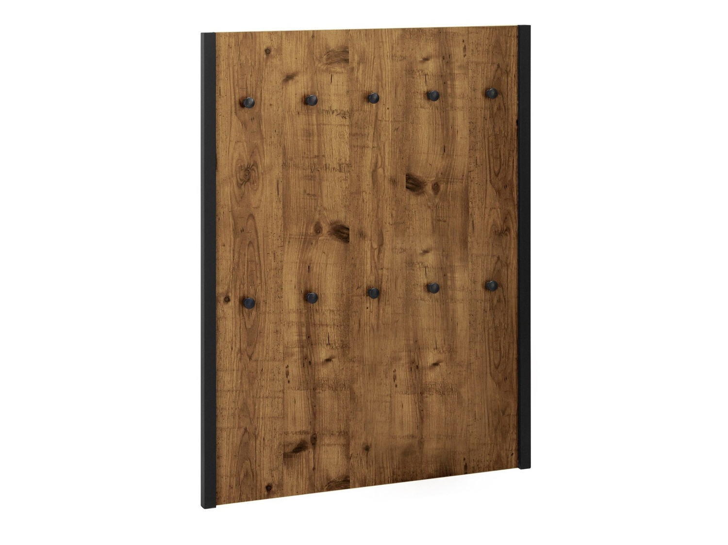 Закачалка Larnovo 101 (Тъмен дъб + Черен)