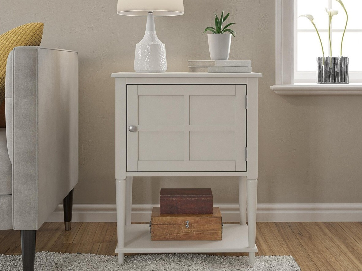 Помощна масичка Tulsa 150 (Бял)