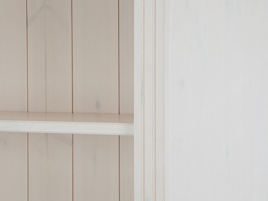 Комплект етажерки Saltoro 126 (Бял + Меден дъб)