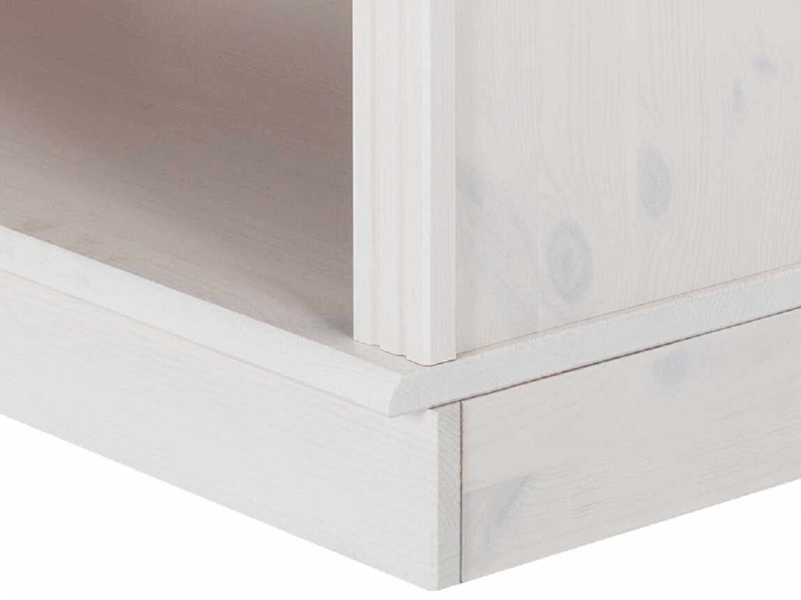 Комплект етажерки Saltoro 126 (Бял + Меден дъб)