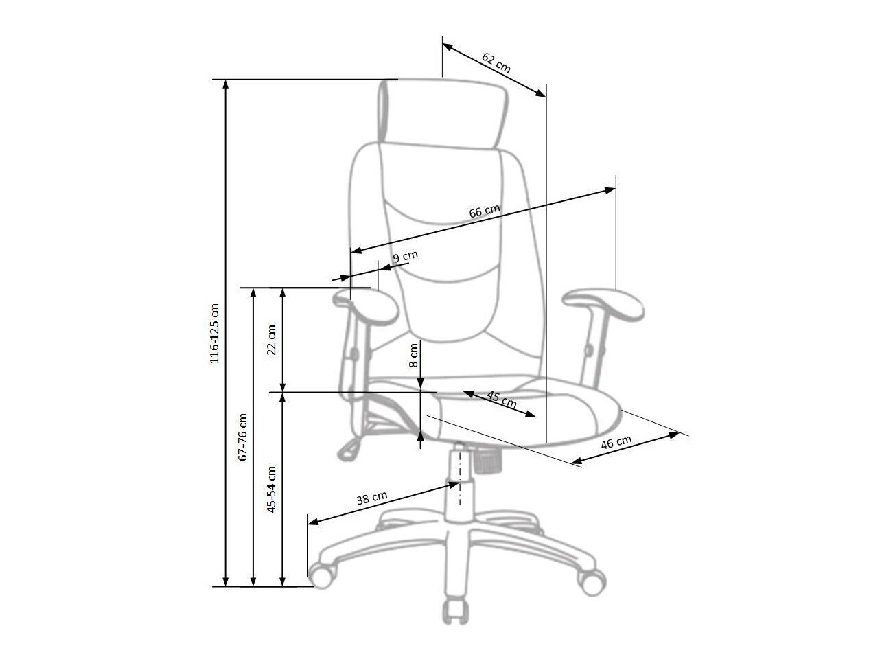 Офис стол Houston 663