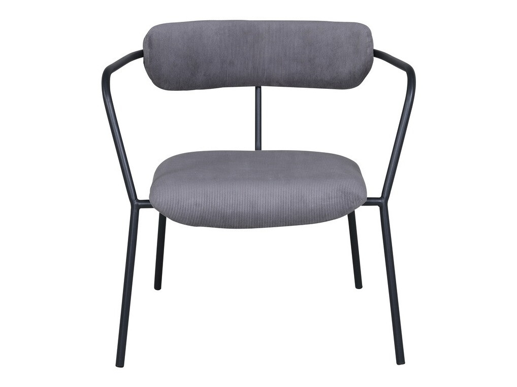 Стол Dallas 1711 (Сив + Черен)