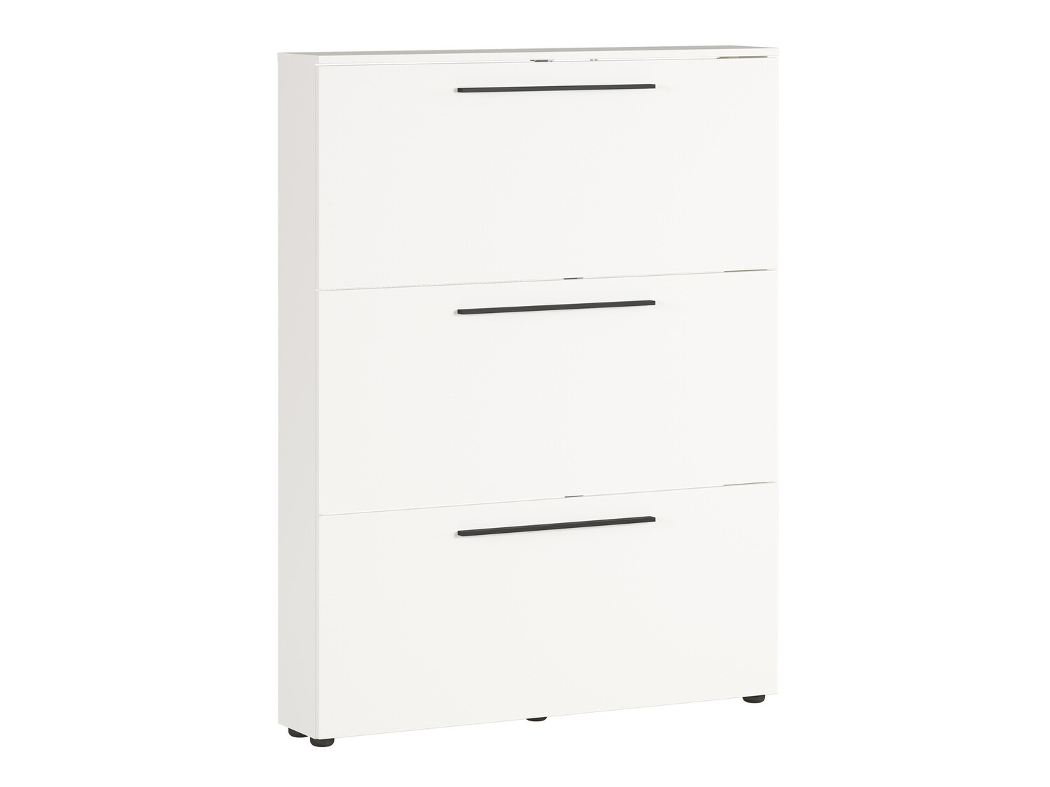 Шкаф за обувки Felelmo 102 (Бял)