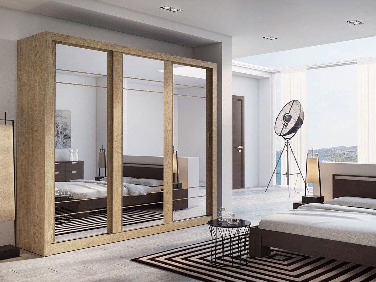 Гардероб Fresno 101 (Светъл дъб)