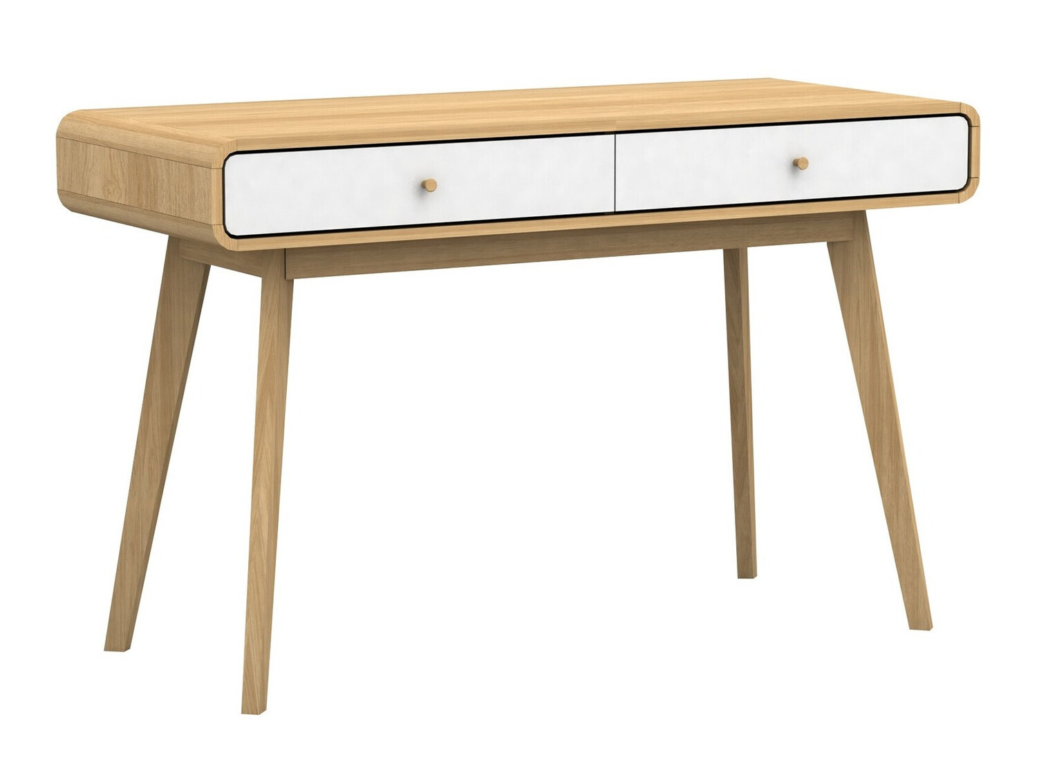 Офис бюро Elbtena 108 (Дъб + Бял)