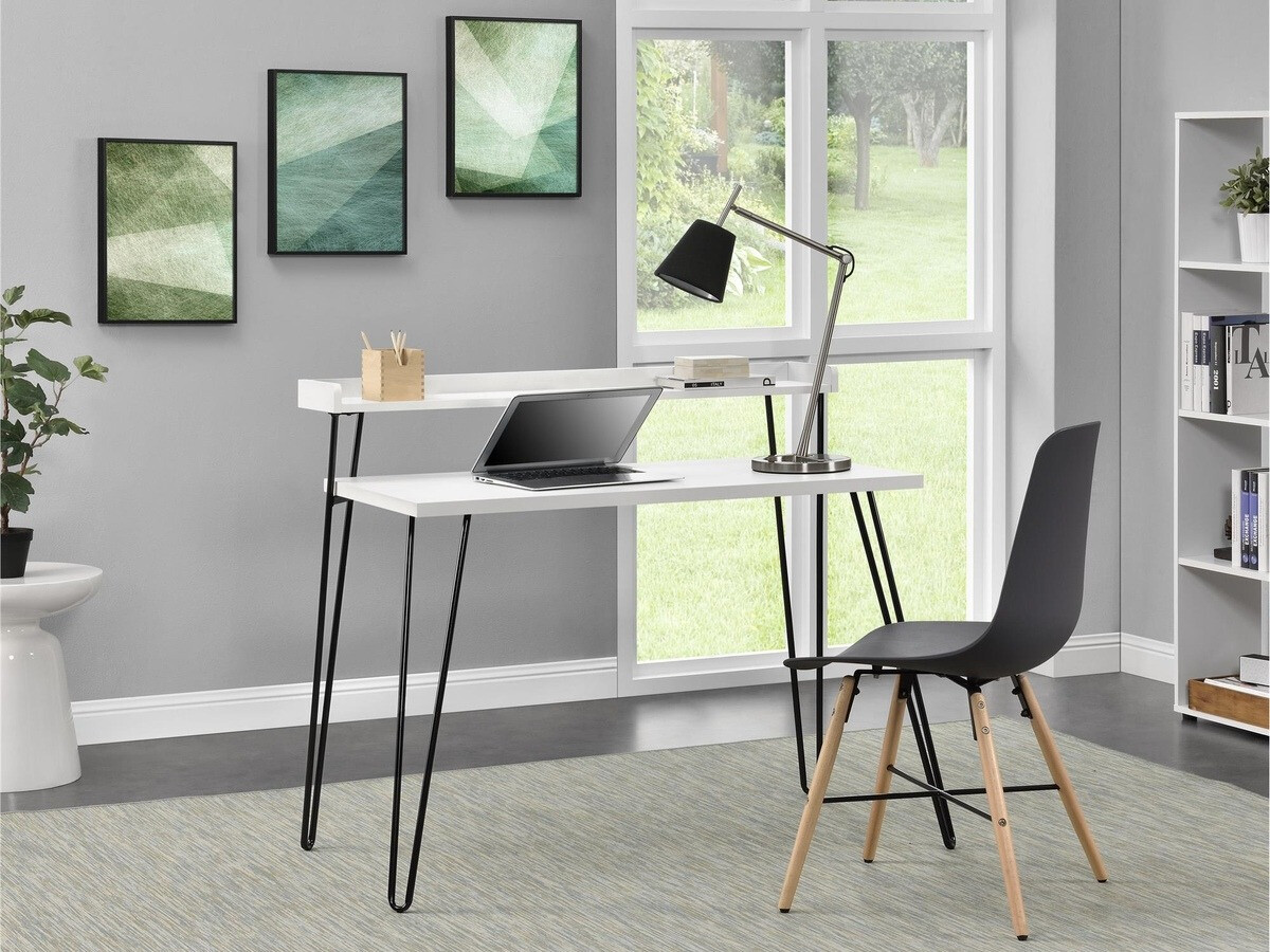 Офис бюро Nutive 101 (Бял)