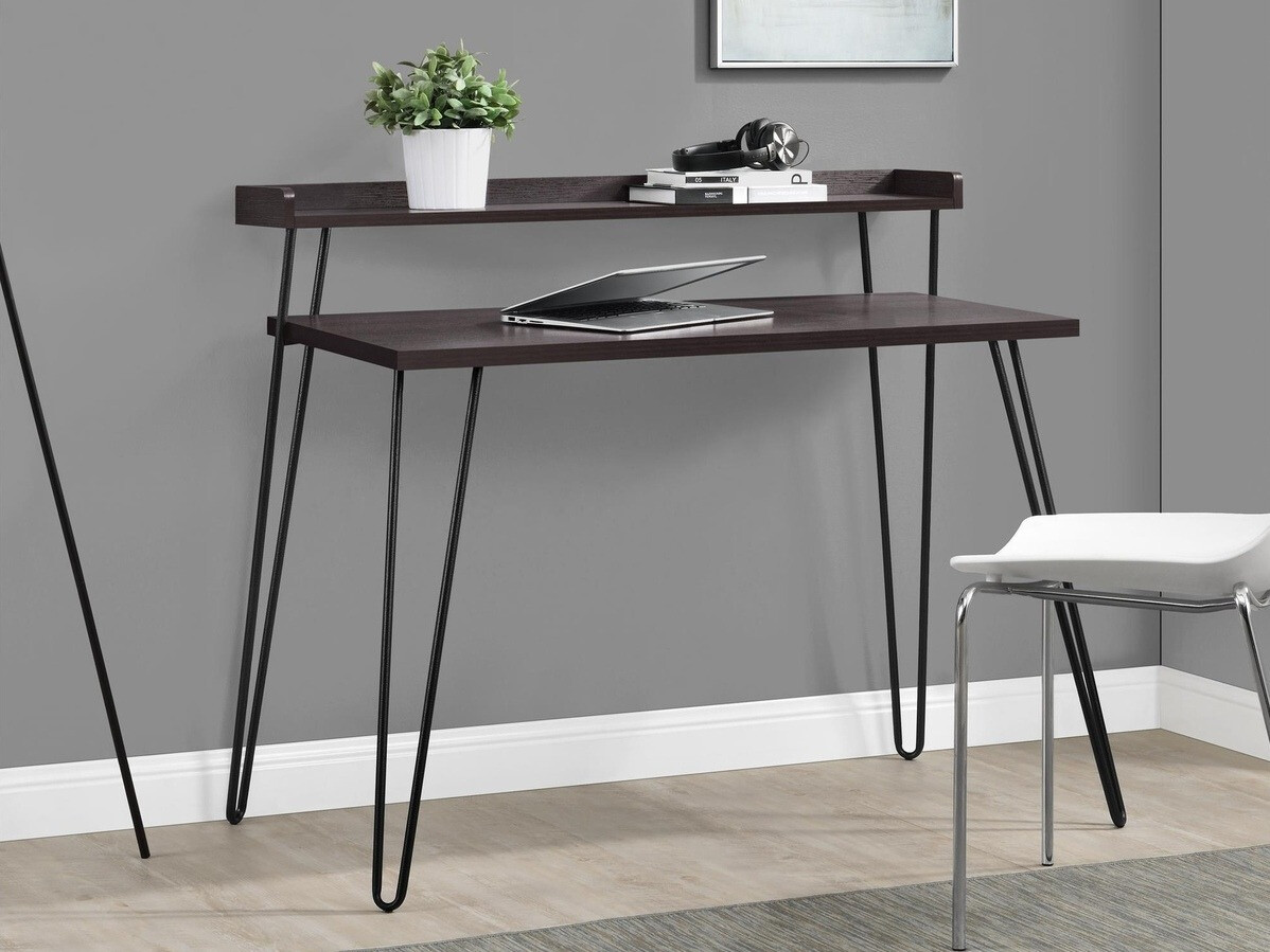 Офис бюро Nutive 101 (Тъмнокафяв)