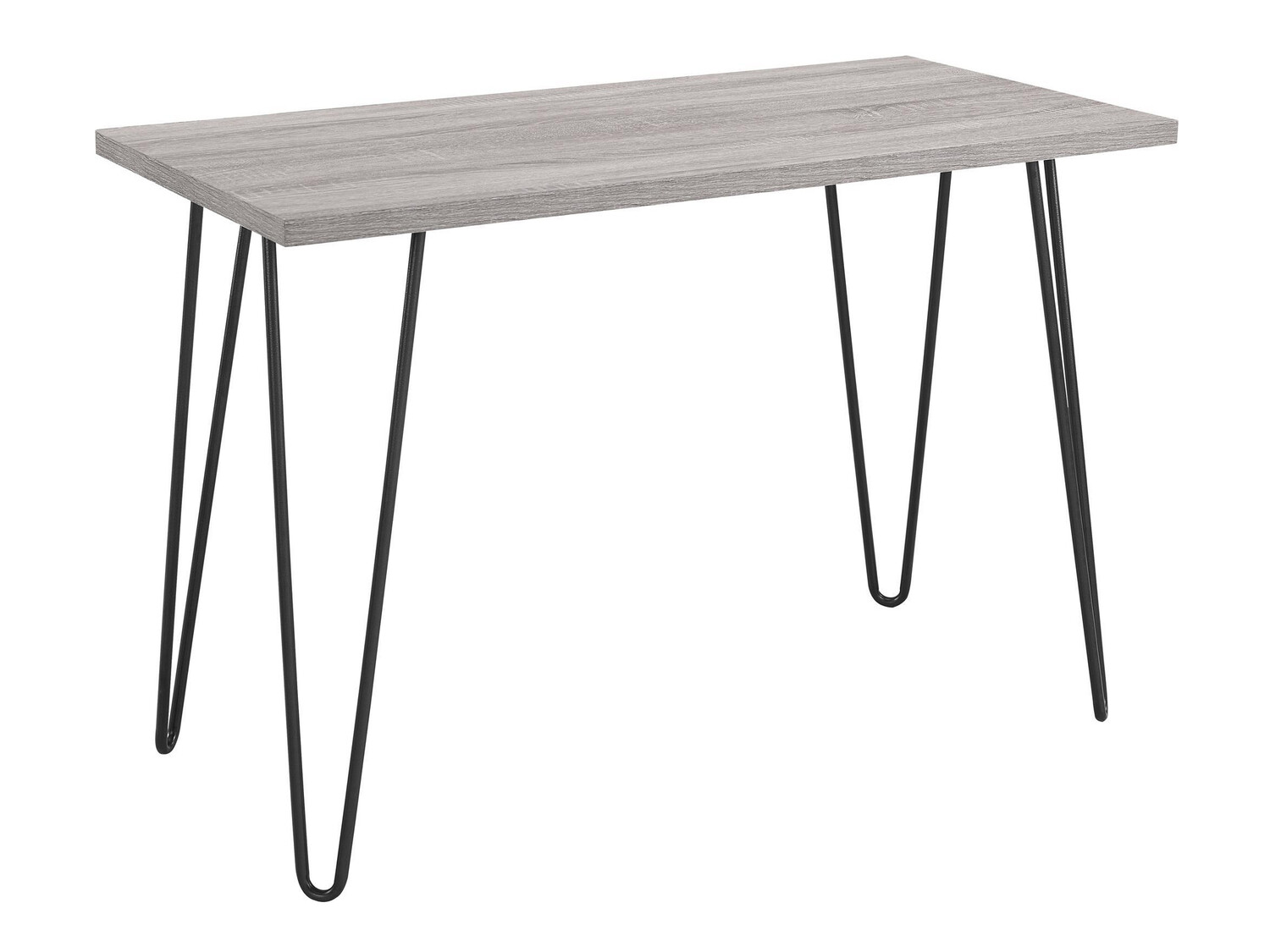 Офис бюро Nutive 102 (Светъл дъб + Черен)