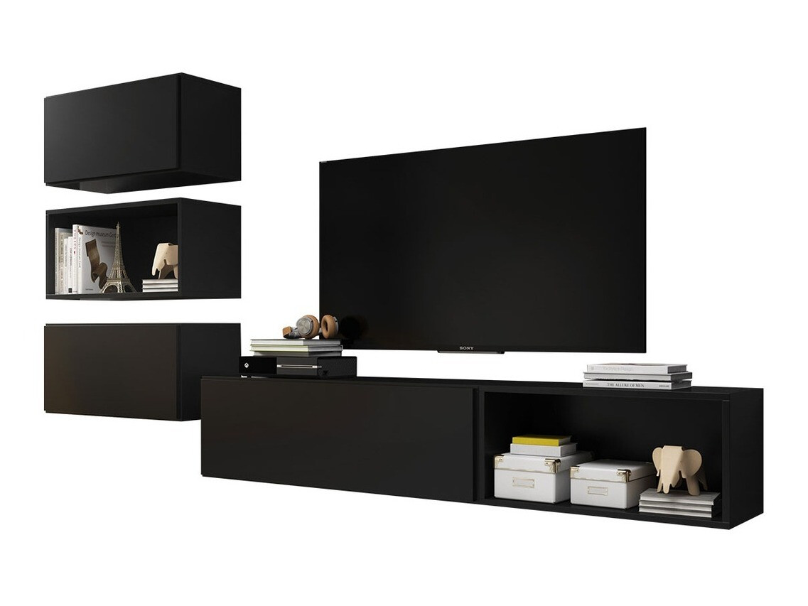 Комплект за хол Corbele 109 (Черен)