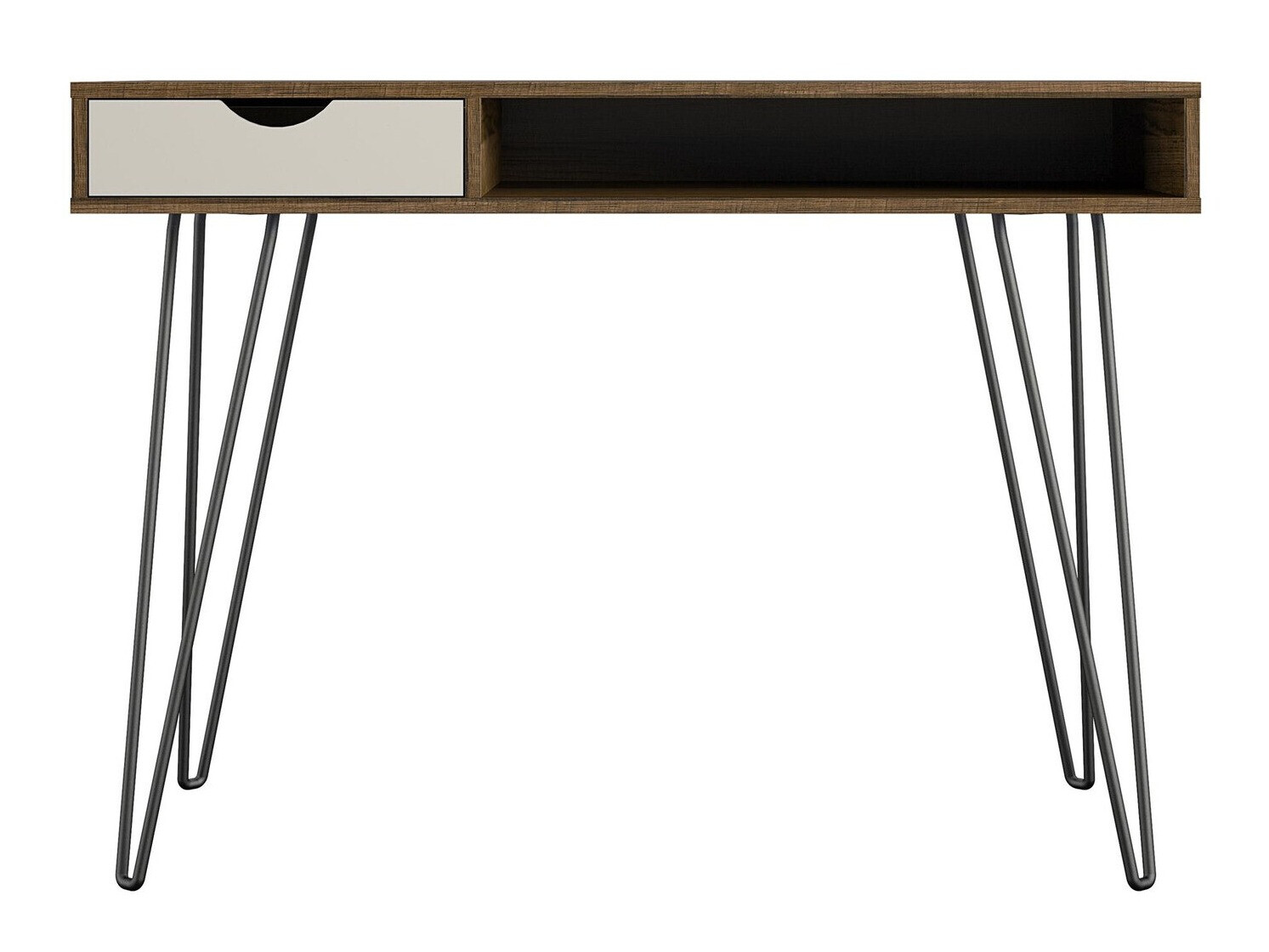 Офис бюро Novogratz 148 (Дъб + Сив)