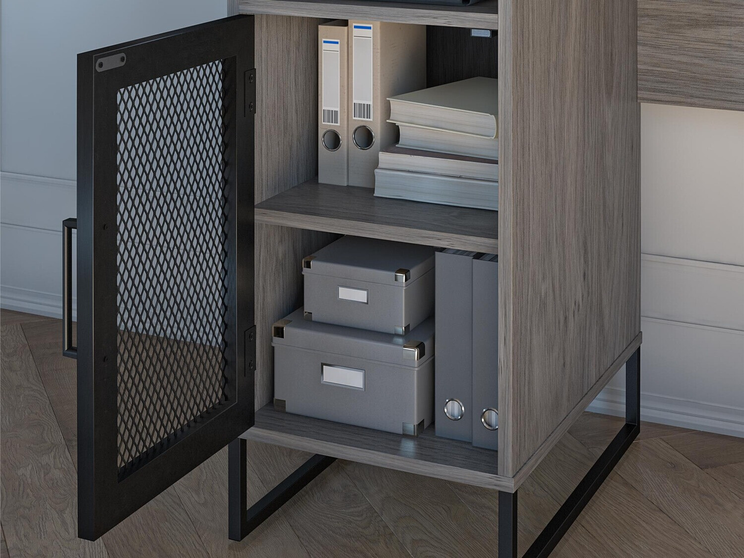 Офис бюро Tulsa 231 (Сив дъб)