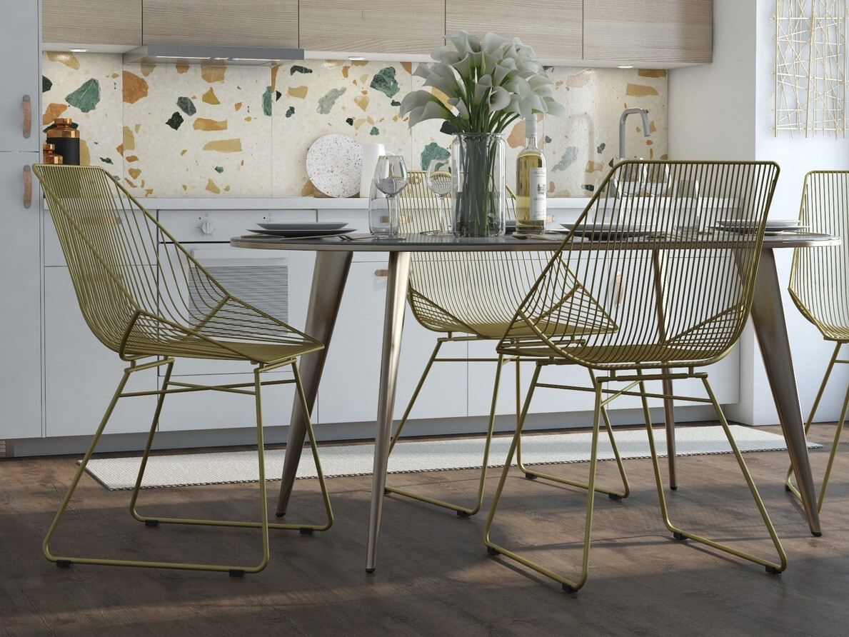 Стол CosmoLiving by Cosmopolitan 115 (Златно)