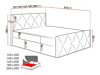 Континентално легло Baltimore 150 (Zetta 304)
