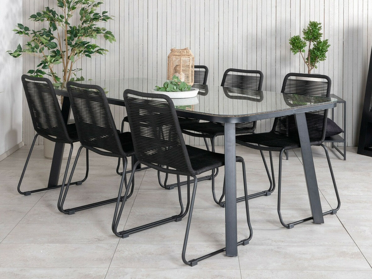 Градински комплект Dallas 2477 (Черен)