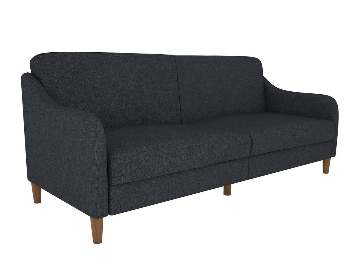 Разтегателен диван Tulsa 120 (Тъмно синьо)