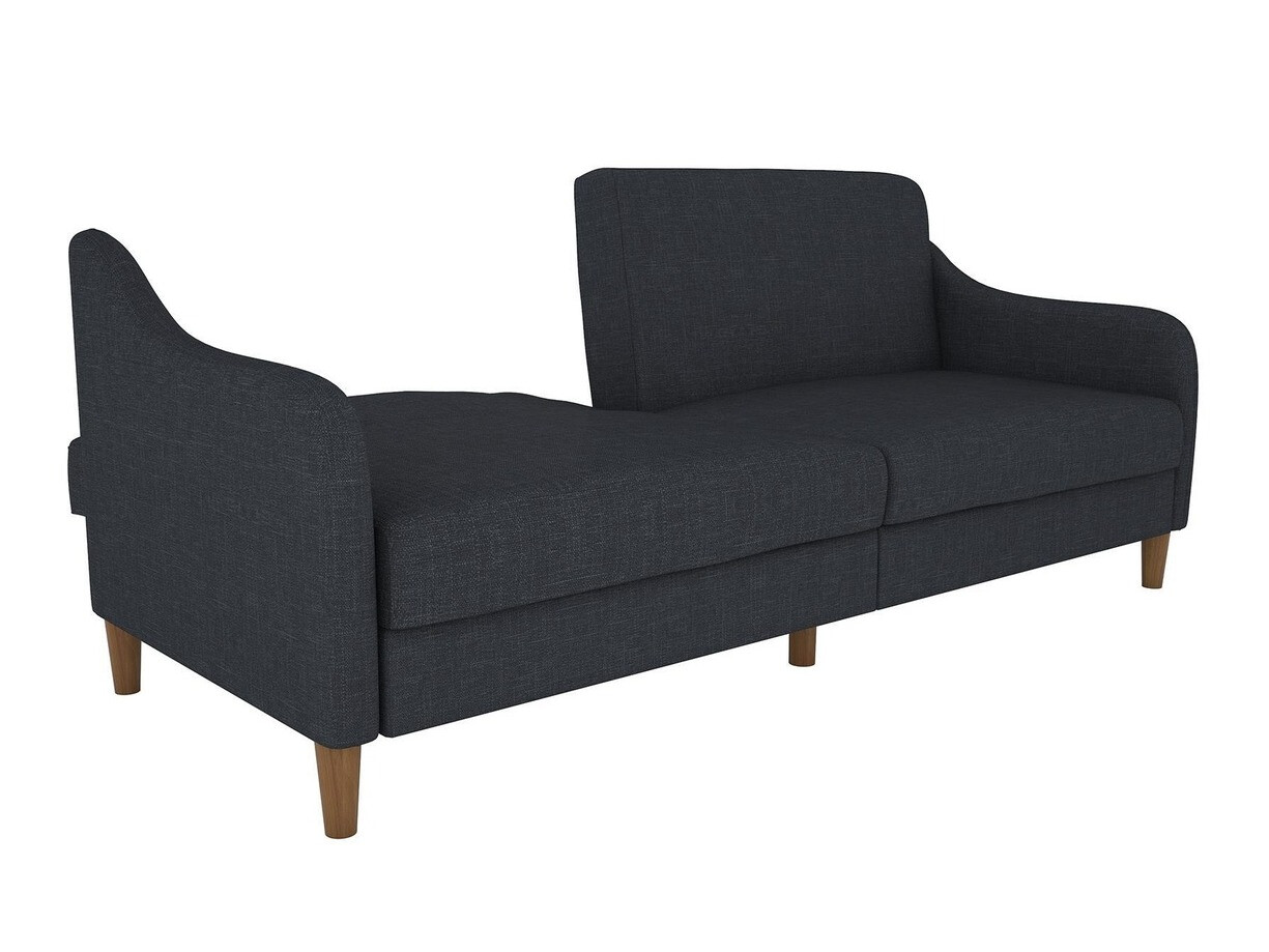 Разтегателен диван Tulsa 120 (Тъмно синьо)