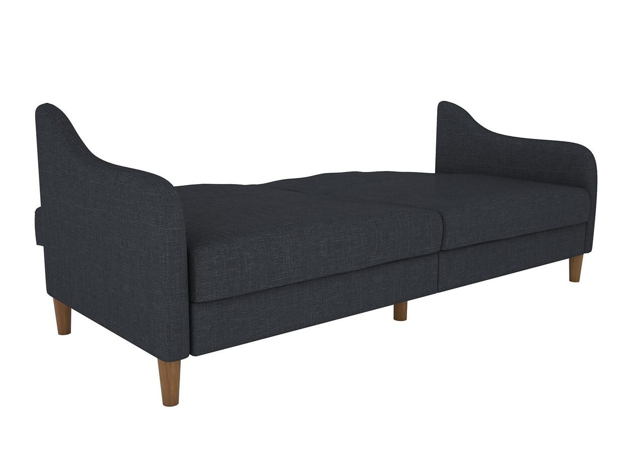 Разтегателен диван Tulsa 120 (Тъмно синьо)