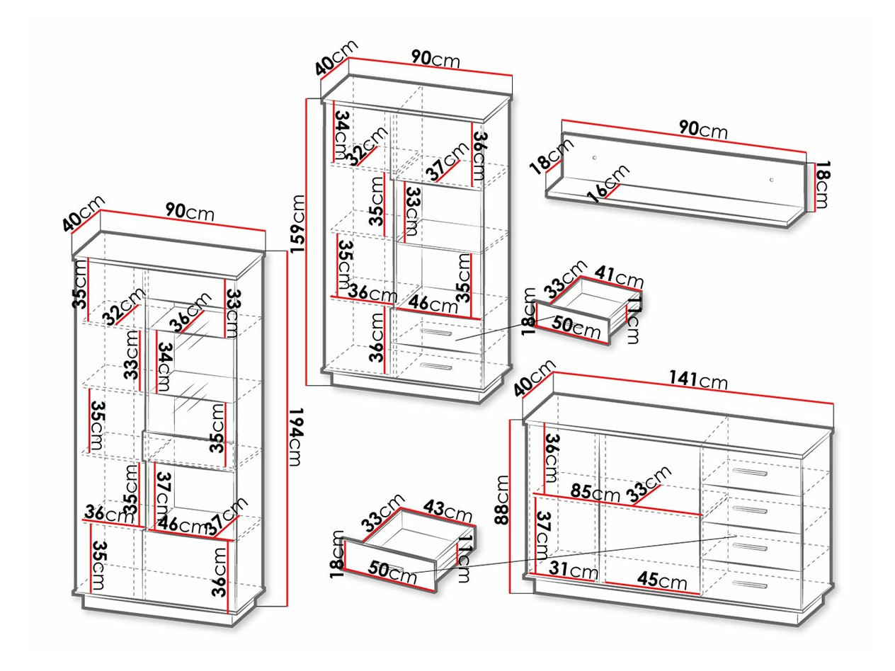 Комплект за хол Tenodeu 116