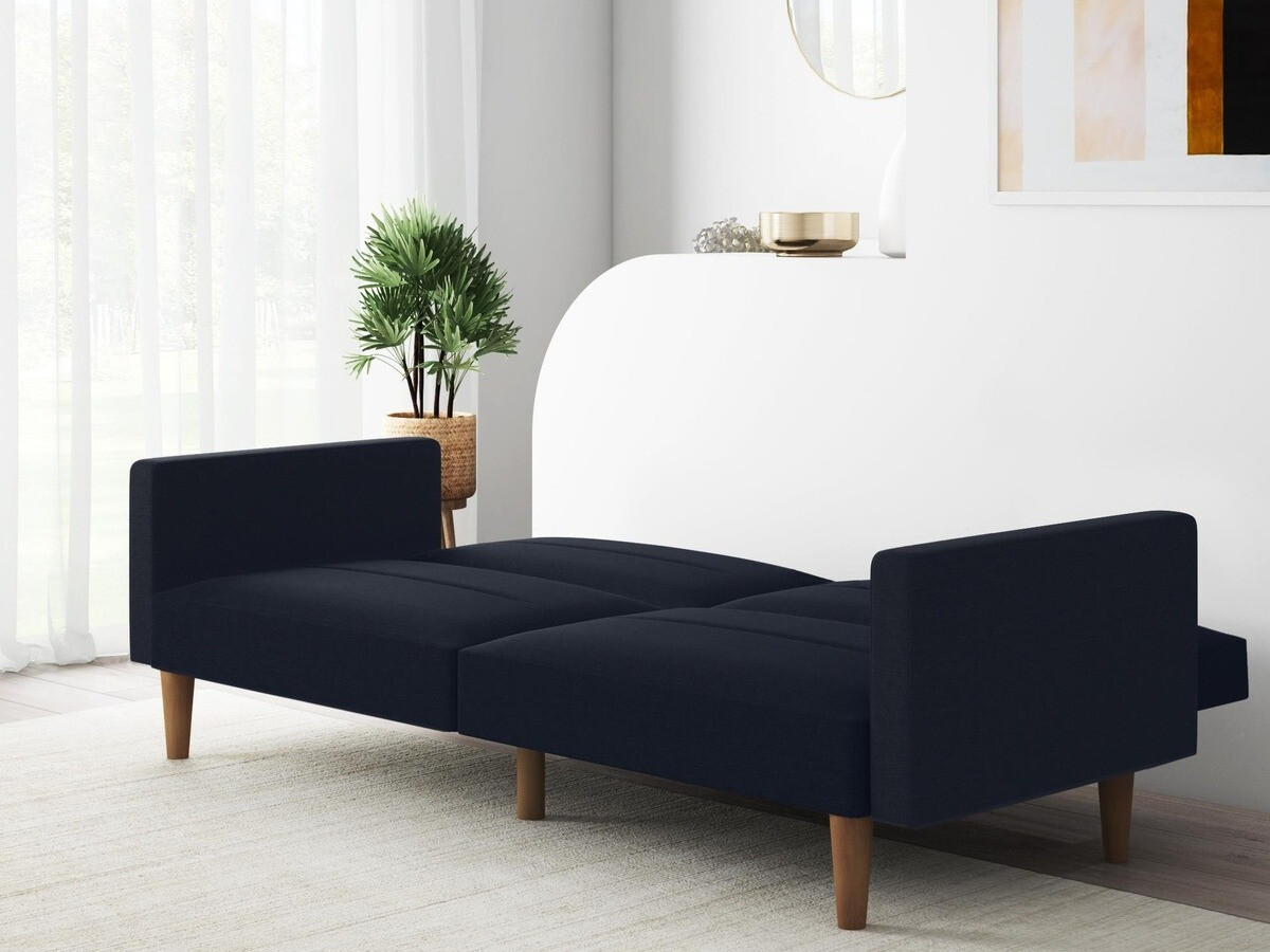 Разтегателен диван Tulsa 364 (Тъмно синьо)