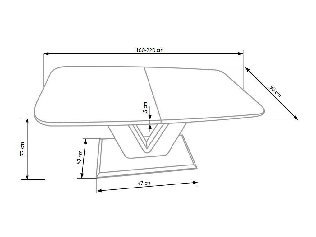 Маса Houston Lux