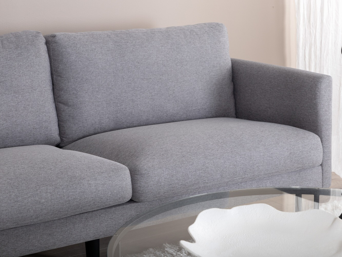 Диван Fercame 100 (Сив + Черен)